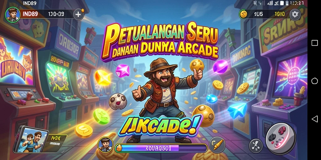 Tampilan utama gameplay IND89 yang menarik dan penuh aksi.