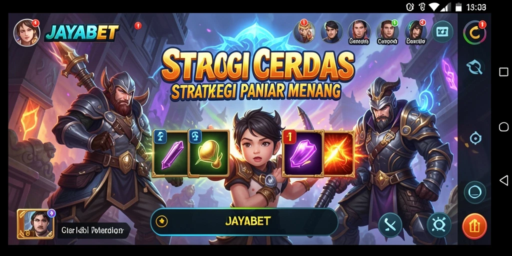 Tampilan gameplay JAYABET yang menampilkan taktik dan strategi mendebarkan.