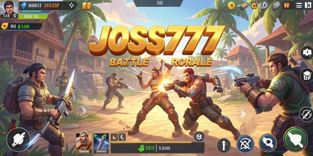 Pengalaman gameplay mendebarkan di JOSS777 saat bertarung dengan pemain lain.